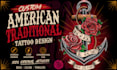 design bold american traditional tattoo artwork