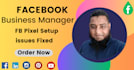 create and setup facebook or instagram  business page