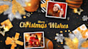 create a heartwarming christmas greeting video or slideshow