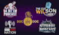 design professional podcast logo