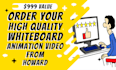 create a professional whiteboard animation for engaging visuals