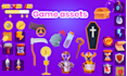 create high quality game assets, objects, icons, props