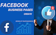 create and design facebook business page or setup