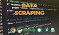 scrape any website with python , web scraping