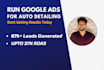 manage ROI focused google ads campaign for auto detailing