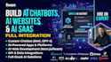 build ai chatbot ai website ai saas ai app with integration
