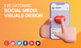 design eye catching social media visuals
