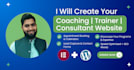 design coaching website for trainer, speaker or consultant