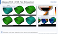 perform abaqus fea and fds fire simulation for civil engineering