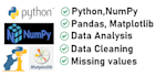 deliver projects and fix bugs in numpy, python, pandas