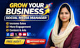 be your social media manager, content creator and marketing expert