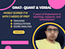 teach gmat got 710 in 3 weeks myself and have 7 years of exp