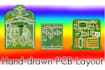 design a hand drawn pcb for your audio application