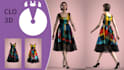 create 3d fashion garment in clo3d