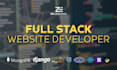 develop a full stack react website