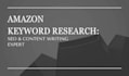 do keyword research, listing writing and SEO