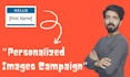 create personalized image email outreach campaign