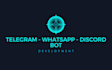 create a custom telegram, discord or whatsapp bot