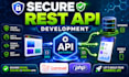 develop a secure rest API in PHP laravel for web and mobile apps