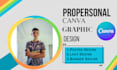design logo,poster, etc in canva