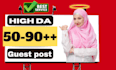 write and publish high da guest post on high da guest posting websites