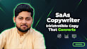 be your saas copywriter to write irresistible copy