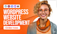 do wordpress website development, design or redesign wordpress business website