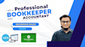 do professional bookkeeping in quickbooks online, and xero
