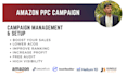 create, manage and optimize amazon ppc campaigns sponsored ads