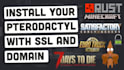 install pterodactyl panel and nodes with ssl cert and domain