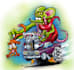 create hot rod illustration as your request