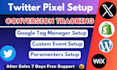 twitter pixel setup and conversion tracking for ecommerce