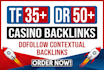 create high dr ur blogroll sidebar backlinks