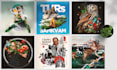 design collage artwork for cover art, flyer, or poster