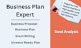 write a complete business plan with a financial plan