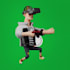 model a 3d character for 3d printing