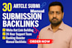 do article submissions backlinks da up to 90