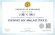 teach the soc analyst course