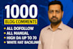 do manual dofollow backlinks service for high impact SEO