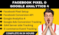 fix facebook pixel setup conversion api ga4 with gtm ecommerce tracking