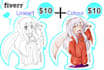 draw you in a chibi style