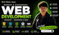 develop and design a website or app with javascript