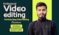 do expert video editing