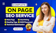 website on page and technical SEO optimization for ranking