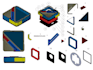 do 2d 3d design exploded each part and how to assembly