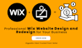create unique wix website design for your business