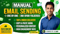 send email manually one by one for email marketing