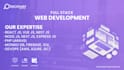 be your full stack web developer with react js, typescript, nestjs and laravel