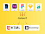 be your front end developer, will do front end development