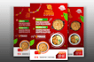 make food yard sign billboard banner and ads design
